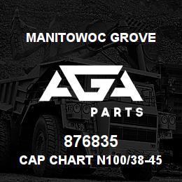 876835 Manitowoc Grove CAP CHART N100/38-45 | AGA Parts