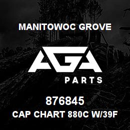 876845 Manitowoc Grove CAP CHART 880C W/39FT JIB | AGA Parts