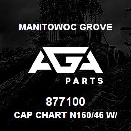 877100 Manitowoc Grove CAP CHART N160/46 W/WINCH | AGA Parts