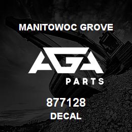 877128 Manitowoc Grove DECAL | AGA Parts