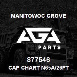 877546 Manitowoc Grove CAP CHART N65A/26FT | AGA Parts