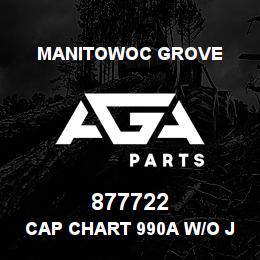 877722 Manitowoc Grove CAP CHART 990A W/O JIB LMI | AGA Parts