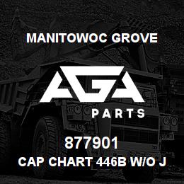 877901 Manitowoc Grove CAP CHART 446B W/O JIB | AGA Parts