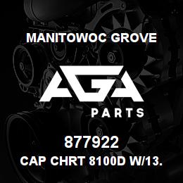 877922 Manitowoc Grove CAP CHRT 8100D W/13.41 JIB-MET | AGA Parts