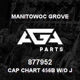 877952 Manitowoc Grove CAP CHART 456B W/O JIB-CME | AGA Parts