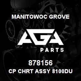 878156 Manitowoc Grove CP CHRT ASSY 8100DU W/44FT JIB | AGA Parts