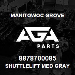 8878700085 Manitowoc Grove Shuttlelift Med gray spray can | AGA Parts