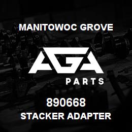 890668 Manitowoc Grove STACKER ADAPTER | AGA Parts