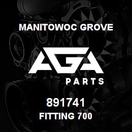 891741 Manitowoc Grove FITTING 700 | AGA Parts