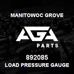 892085 Manitowoc Grove LOAD PRESSURE GAUGE | AGA Parts