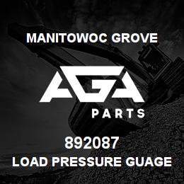892087 Manitowoc Grove LOAD PRESSURE GUAGE | AGA Parts