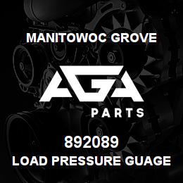 892089 Manitowoc Grove LOAD PRESSURE GUAGE | AGA Parts