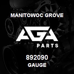 892090 Manitowoc Grove GAUGE | AGA Parts
