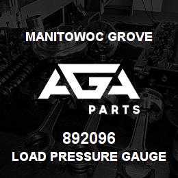 892096 Manitowoc Grove LOAD PRESSURE GAUGE | AGA Parts