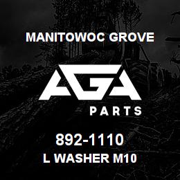 892-1110 Manitowoc Grove L Washer M10 | AGA Parts