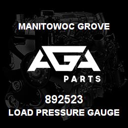 892523 Manitowoc Grove LOAD PRESSURE GAUGE | AGA Parts
