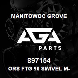 897154 Manitowoc Grove ORS FTG 90 SWIVEL M-M 923 | AGA Parts