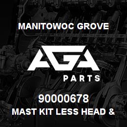 90000678 Manitowoc Grove MAST KIT LESS HEAD & CONN | AGA Parts