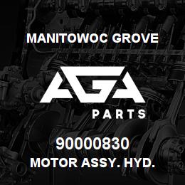 90000830 Manitowoc Grove MOTOR ASSY. HYD. | AGA Parts