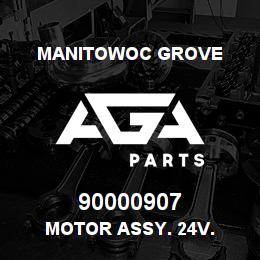 90000907 Manitowoc Grove MOTOR ASSY. 24V. | AGA Parts