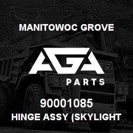 90001085 Manitowoc Grove HINGE ASSY (SKYLIGHT) | AGA Parts