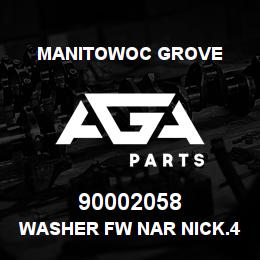 90002058 Manitowoc Grove WASHER FW NAR NICK.469X.9 , | AGA Parts