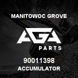 90011398 Manitowoc Grove ACCUMULATOR | AGA Parts