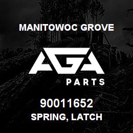90011652 Manitowoc Grove SPRING, LATCH | AGA Parts