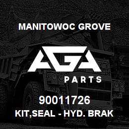 90011726 Manitowoc Grove KIT,SEAL - HYD. BRAKE CYLINDER | AGA Parts