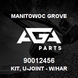 90012456 Manitowoc Grove KIT, U-JOINT - W/HARDWARE | AGA Parts