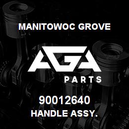 90012640 Manitowoc Grove HANDLE ASSY. | AGA Parts