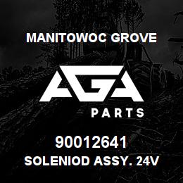 90012641 Manitowoc Grove SOLENIOD ASSY. 24V | AGA Parts