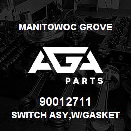 90012711 Manitowoc Grove SWITCH ASY,W/GASKET & NUT P.B. | AGA Parts