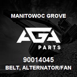 90014045 Manitowoc Grove BELT, ALTERNATOR/FAN 53 LG | AGA Parts