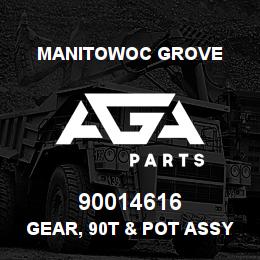 90014616 Manitowoc Grove GEAR, 90T & POT ASSY. | AGA Parts