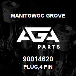 90014620 Manitowoc Grove PLUG,4 PIN | AGA Parts