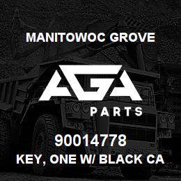 90014778 Manitowoc Grove KEY, ONE W/ BLACK CAP | AGA Parts