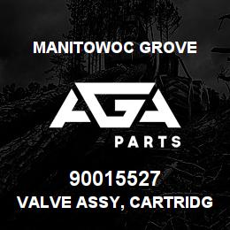 90015527 Manitowoc Grove VALVE ASSY, CARTRIDGE(4500PSI) | AGA Parts