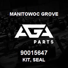 90015647 Manitowoc Grove KIT, SEAL | AGA Parts