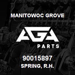 90015897 Manitowoc Grove SPRING, R.H. | AGA Parts