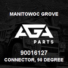 90016127 Manitowoc Grove CONNECTOR, 90 DEGREE ANGLE | AGA Parts