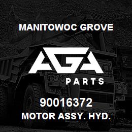 90016372 Manitowoc Grove MOTOR ASSY. HYD. | AGA Parts