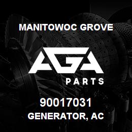 90017031 Manitowoc Grove GENERATOR, AC | AGA Parts