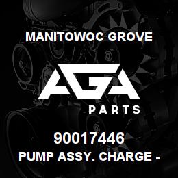90017446 Manitowoc Grove PUMP ASSY. CHARGE - W/COVER | AGA Parts
