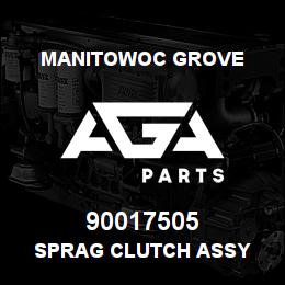 90017505 Manitowoc Grove SPRAG CLUTCH ASSY | AGA Parts