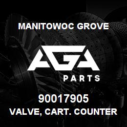 90017905 Manitowoc Grove VALVE, CART. COUNTER BALANCE | AGA Parts