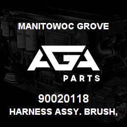 90020118 Manitowoc Grove HARNESS ASSY. BRUSH,FRONT LEFT | AGA Parts