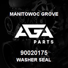 90020175 Manitowoc Grove WASHER SEAL | AGA Parts