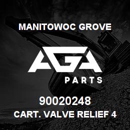 90020248 Manitowoc Grove CART. VALVE RELIEF 400 PSI | AGA Parts