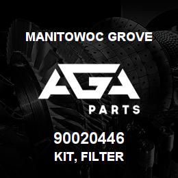 90020446 Manitowoc Grove KIT, FILTER | AGA Parts